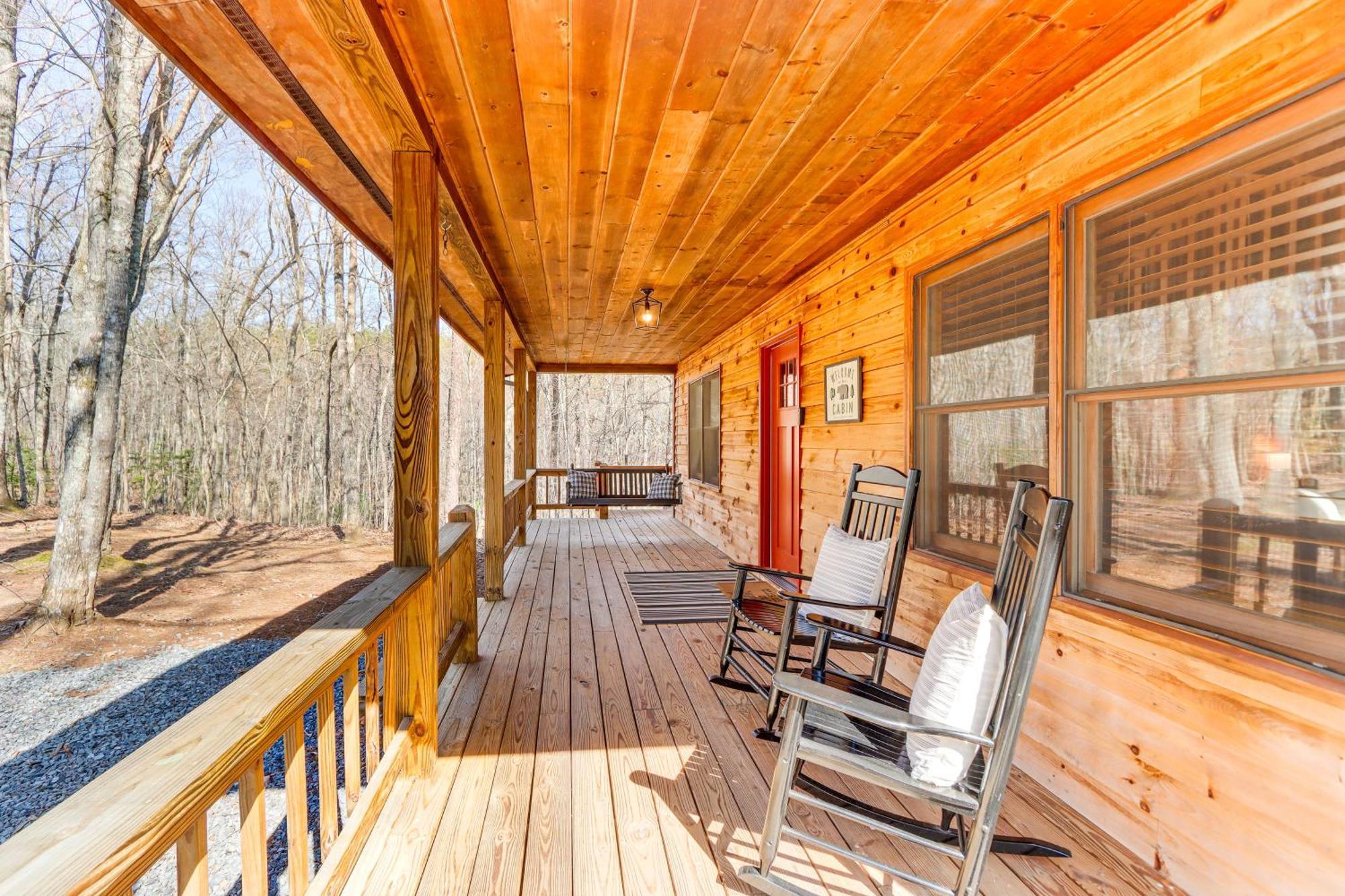 Blue Ridge Cabin Hot Tub, Fire Pit And Grill! المظهر الخارجي الصورة